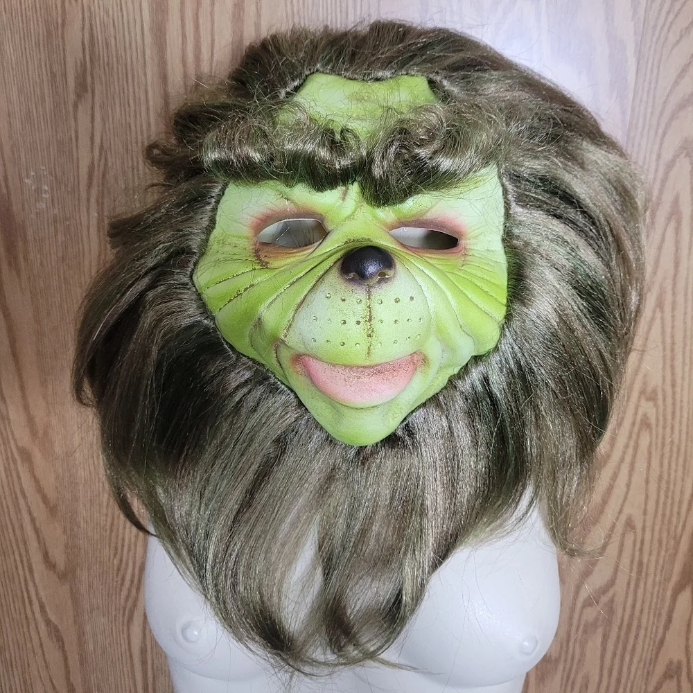 How the Grinch Stole Christmas Dark Haired Full Mask